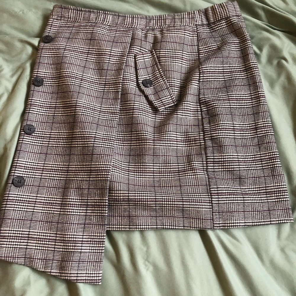 Plaid skirt